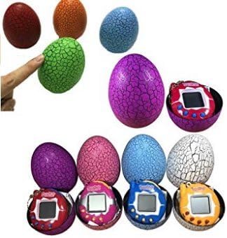 Caomoa Pet Toys Electronic Color Random Tamagotchi In A Dinosaur Egg 49 Virtual Animals Game Toy Children Gift Cyber - Funny