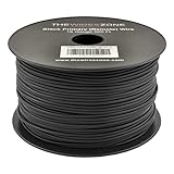 The Wires Zone 18 Gauge AWG 500' Feet ft Stranded Primary Remote Wire Cable (Black)