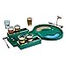 Tixiyu Mini juego de golf juego de pelota de golf juego juego de juguetes deportivos regalo para niños y niñas, entretenimiento mesa de mesa de billar golf para fiesta beber cerveza juego