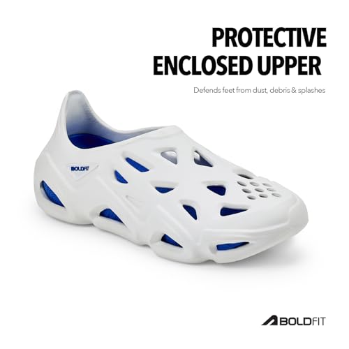 Image of Boldfit Clogs for Man, One-Piece Clogs for Men Molded Soft Eva Slipon Sliders for Men-Seamless Comfort, Lightweight Crocs Men, Cushioned, Water-Resistant, Anti Skid Mules, Unisex Everyday Footwear