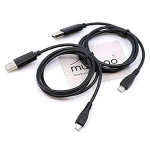 Mungoo Mach Mal Anders 2er-Pack PS4 Ladekabel 1m