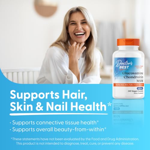 Doctor's Best Glucosamine Chondroitin MSM with OptiMSM