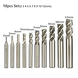 Zoom IMG-1 10 pezzi hss fresa a Zoom IMG-1 10 pezzi hss fresa a