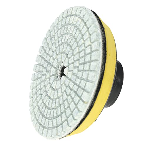 ERYUE Almofada de polimento,10 peças de diamante flexível de 3 polegadas almofadas de polimento úmid