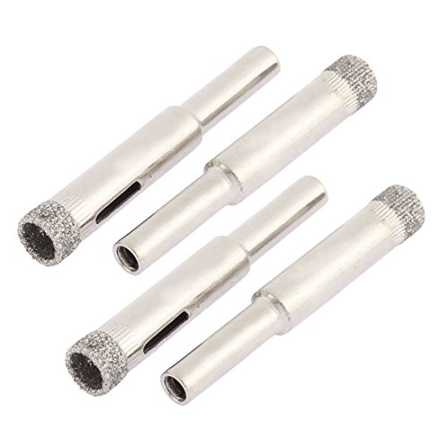 Brocas para vidrio con recubrimiento de diamante 8 mm 4 pz miniatura 1