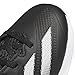 adidas Boy's Adizero Impact Baseball Sneaker, Black/White/White, 4 Big Kid