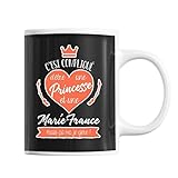 Mug Marie-France La Princesse | Tasse Pr�nom