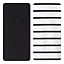 White Mariner Stripe/Black