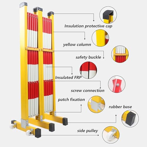 Barrière métallique rétractable en école pour sécuriser la cour