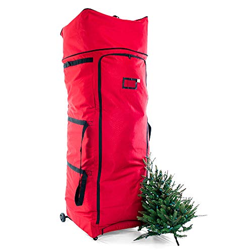 Santa's Bags [XXL Rolling Duffle Bag Tree Storage] 12 Foot Christmas