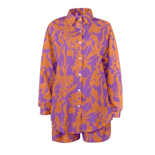 Chemise ample couvrante et tenue deux pièces légère pour femme