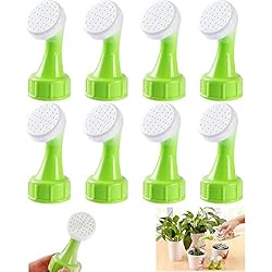 Macetas Ecologicas Con Botellas De Plastico 8 Unidades De Regadera Para Botellas, Botella De Plástico Superior Para Plantas, Accesorio De Riego Portátil Para Botellas De Riego Y Espiga, Adecuado Para Plantas En Macetas Cómodas