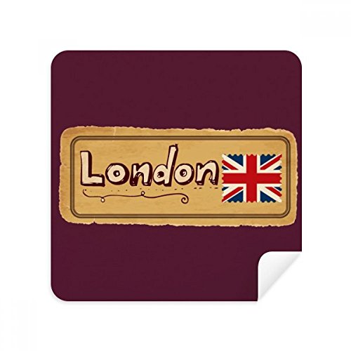 Chiffon de nettoyage lunettes daim écran téléphone Union Jack