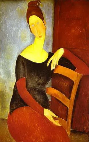 Œuvres murales célèbres Modigliani pour un salon élégant et arty