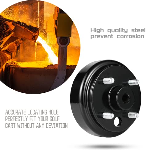 Xuanyudg0769 Golf Cart Brake Drum For Ezgo Txt/Pds 1982-Up Electric (Not Fit Gas Models), Replace Oem# 19186G1P, 2 Pack #TOP3