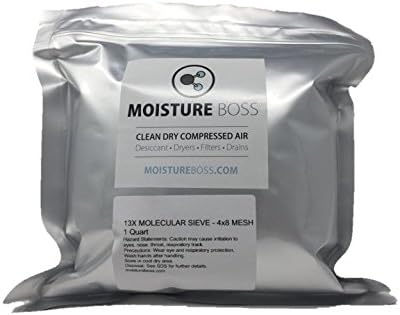 13X Molecular Sieve, 4x8 Mesh, 1 Quart, 1.5 Lb