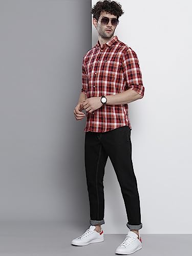 Image of THE Indian Garage CO Men's Cotton Slim Fit Shirt