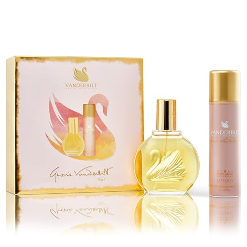 Gloria VanderBilt No.1 Set de Fragancias para Mujeres, Perfume 100ml + Spray...