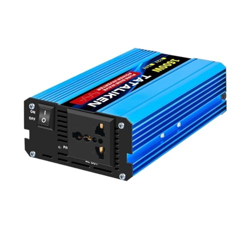 Convertisseur Pur Sinus 24V 220V 1600W pour transformer le courant DC en AC