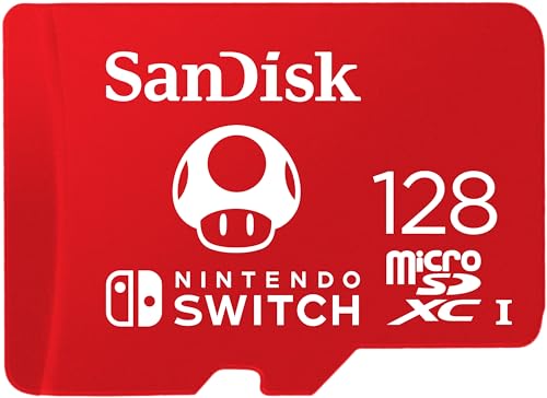 Image of SanDisk 128GB 2-Pack microSDXC Card, Licensed for Nintendo Switch (2x128GB) - SDSQXAO-128G-GN6Z2