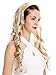 Produktbild WIG ME UP - TYW60871H-22 Halbperücke Haarteil Extension Haarreif Haarband Aschblond Blond Locken gelockt sehr lang 70 cm
