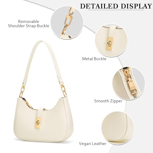 Image of KKXIU Shoulder Bag for Women Cute Hobo Vegan Leather Handbag