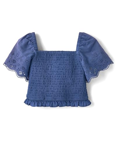 Image of Gymboree Girls' and Toddler Short Sleeve Woven Tops