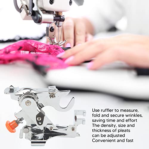 Pie prensatelas para máquina de coser Tyenaza Ruffler miniatura 2