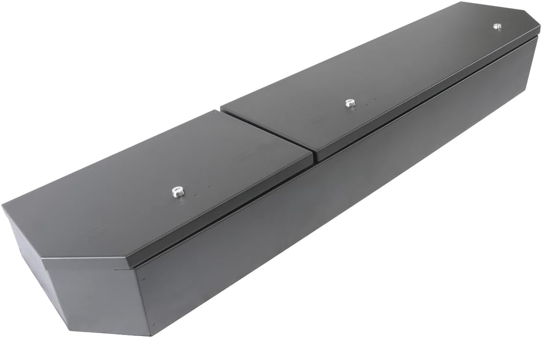 Tuffy Full-Width Under-Seat Lockbox for Ford F-150, F-250, and F-350 SuperCrew (2015–2025), Heavy-Duty Steel Rear Seat Security Safe with Pry-Guard Lock, Weather-Resistant, Quick No-Drill Install