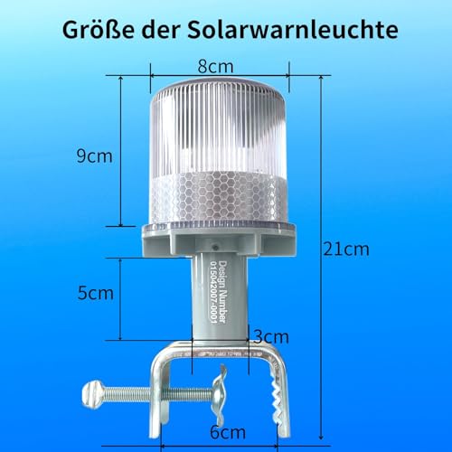 Feu de navigation solaire pour bateaux Cloud Fire IP65 - 6