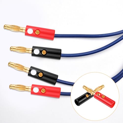 Conectores Banana para parlantes 4mm, 20 piezas miniatura 4