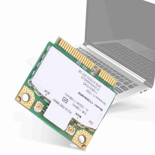 Tarjeta de red Wendry para LINK1000 N1000 112BNHMW, interfaz Mini PCI-E, velocidad de transferencia de 300 Mbps, compatible con laptops y equipos HP miniatura 4