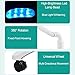 40 W Professional Teeth Whitening Machine with 8Pcs LED Cold Blue Light Teeth Whitening Bleaching Accelerator, for Dental Clinic, Beauty Salon
