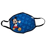 concept ONE ACCESSORIES Mickey Running Disney Mickey Mouse Gathered Face Cover – Kids Mask