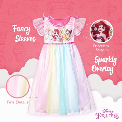 Disney Girls' Fantasy Gown Nightgown - Image 5