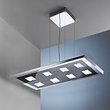 Evotec 11118 Design Cubic LED Pendelleuchte + Touch-Dimmer / 32W / 2352 lm / 2700K