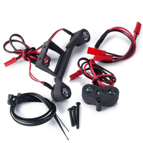 Luces traseras delanteras Rustler 4X4 para carreras al atardecer
