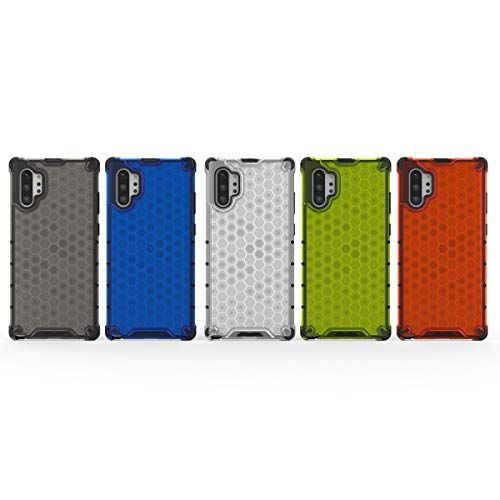 Image of Glasgow Back Case Cover for Samsung Galaxy Note 10 Pro Shockproof Military Grade Back Cover - Black