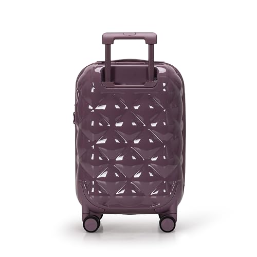 Travelers Club Women\'s Alluring 3 Piece Luggage Set, Wistful Mauve