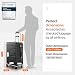 Travely Polycarbonate XL Suitcase Large 77cm - 158cm Linear Dimensions - 20kg Suitcase Including TSA Lock, Hard Shell, Travel Case