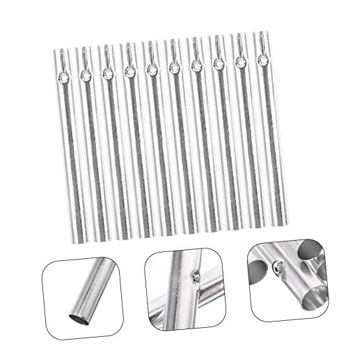 Happyyami 50 Unidades Espanta Espíritos Peças De Carrilhão De Vento Material De Bricolage De Sino De