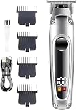 Hair Clippers Professional Oil Head Clipper, LCD Digital USB High-Power, Electric for Hairdressers