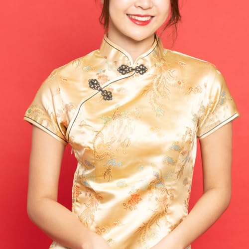 jojofuny 20 Pairs Chinese Frog Closure Buttons: 60mm Vintage Metal Sewing Fasteners for Cheongsam Hanfu - Traditional Clothing Accessories - Thumbnail 2