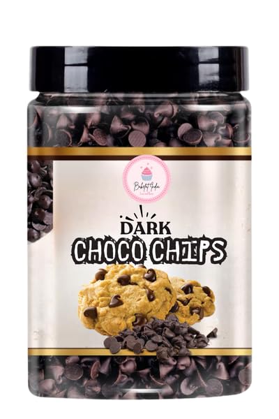 Bakefat India Dark Choco Chips for Baking & Topping-200 Grams/Cakes,Pastries,Icecream,Muffins,All Desserts (B0D93MSQR7) Amazon Price History, Amazon Price Tracker