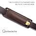 Gentlestache Leather Knife Sheaths for Belt, Knife Holster, Pocket Knife Sheath, EDC Leather Sheath for Folding Knife Carrier Darkbrown