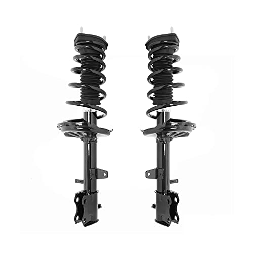 COMPLETESTRUTS Rear Quick Complete Strut Assemblies with Coil Springs Replacement for 2008-2013 Toyota Highlander AWD - Set of 2