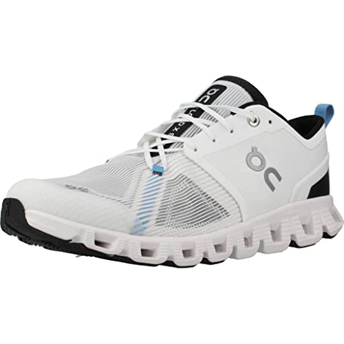 Image of On Men's Cloud X 3 Shift Sneakers, Undyed White /Black, 7 Medium US