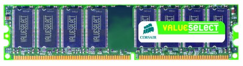 Corsair ValueSelect   Memoria RAM (DDR2, 667 MHz, 2 GB, CL5, 2 x 1 GB)