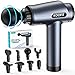 Price comparison product image Massage Gun, Muscle Massage Gun Powerful Massage Gun Deep Tissue Massager, 30 Speeds 8 Heads, 3500RPM Quiet Electric Handheld Massagers for Whole Body Relax Pain Relief Back