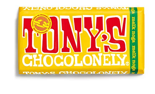Tony's Chocolonely Milchschokolade mit Nougat 180 g Cover